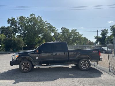 2014 Ford F-350 — rear three-quarter view