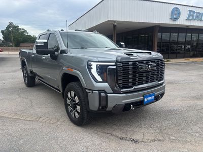 2024 GMC Sierra 2500HD — rear three-quarter view