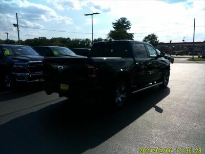 2020 RAM 1500 — rear three-quarter view