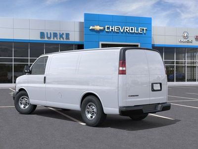 2026 Chevrolet Express Cargo — rear three-quarter view