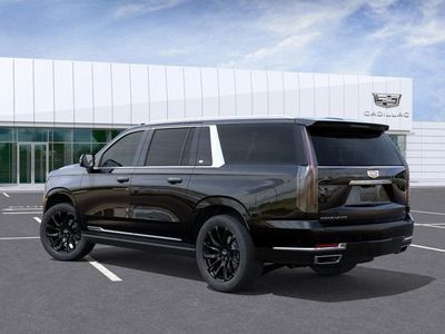 2026 Cadillac Escalade ESV — rear three-quarter view