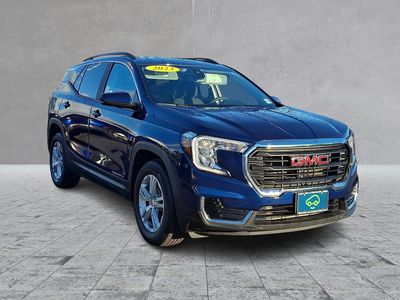 2023 GMC Terrain — rear three-quarter view