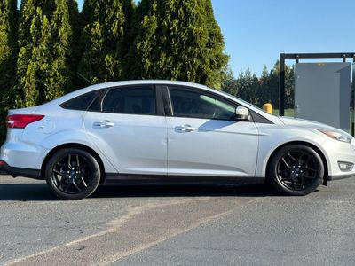 2016 Ford Focus — rear three-quarter view