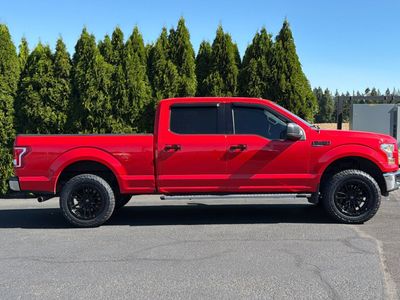 2016 Ford F-150 — rear three-quarter view