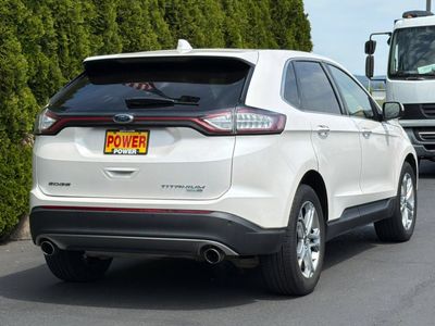 2017 Ford Edge — interior view
