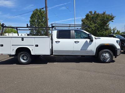 2026 GMC Sierra 3500 HD Chassis Cab — rear three-quarter view