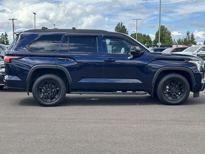 2024 Toyota Sequoia — rear three-quarter view
