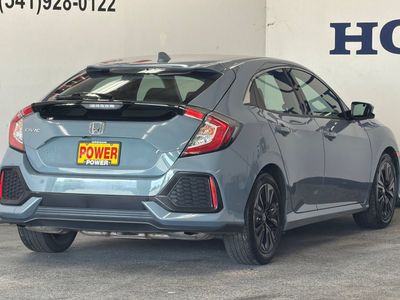 2017 Honda Civic — rear three-quarter view