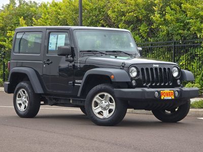 2014 Jeep Wrangler — side profile view