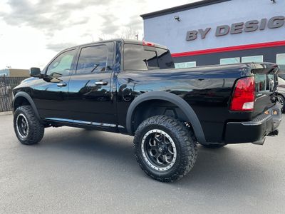 2012 RAM 1500 — rear three-quarter view
