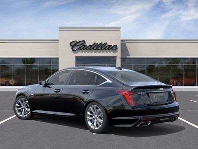 2026 Cadillac CT5 — rear three-quarter view