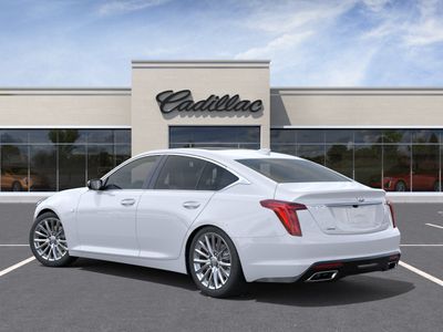 2026 Cadillac CT5 — rear three-quarter view