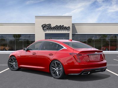 2026 Cadillac CT5 — rear three-quarter view