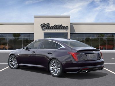 2026 Cadillac CT5 — rear three-quarter view