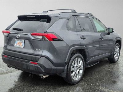 2025 Toyota RAV4 — rear three-quarter view