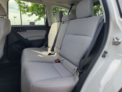 2017 Subaru Forester — interior view