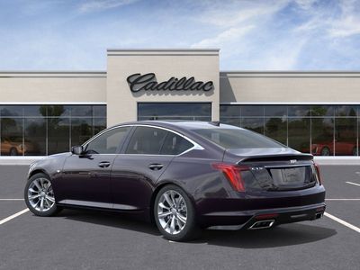 2026 Cadillac CT5 — rear three-quarter view