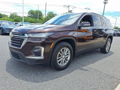 2023 Chevrolet Traverse — rear three-quarter view