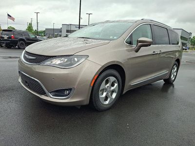 2017 Chrysler Pacifica — rear three-quarter view