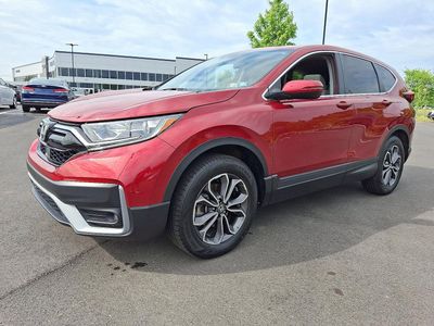 2021 Honda CR-V — rear three-quarter view