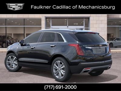 2026 Cadillac XT5 — rear three-quarter view
