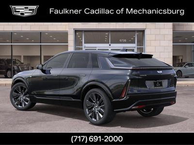 2025 Cadillac LYRIQ — rear three-quarter view