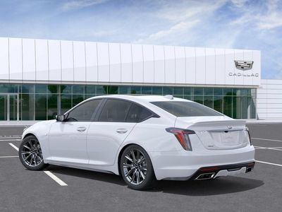 2026 Cadillac CT5 — rear three-quarter view