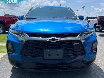 2021 Chevrolet Blazer — rear three-quarter view