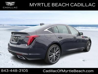 2026 Cadillac CT5 — rear three-quarter view