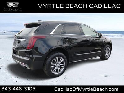 2020 Cadillac XT5 — rear three-quarter view