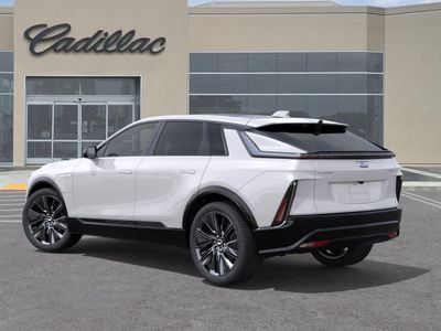 2025 Cadillac LYRIQ — rear three-quarter view