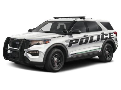2025 Ford Police Interceptor Utility — side profile view