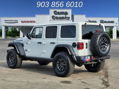 2026 Jeep Wrangler — rear three-quarter view