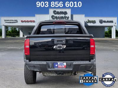 2019 Chevrolet Colorado — interior view