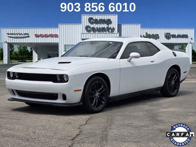 2018 Dodge Challenger — rear three-quarter view