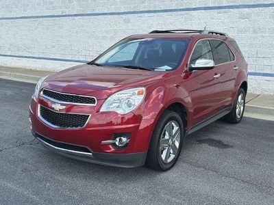 2014 Chevrolet Equinox — rear three-quarter view