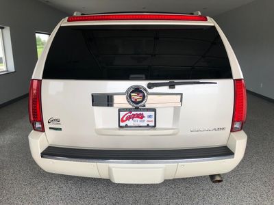 2011 Cadillac Escalade — rear three-quarter view