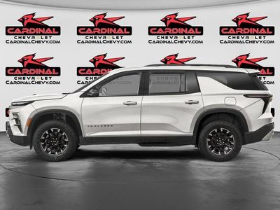 2026 Chevrolet Traverse — rear three-quarter view