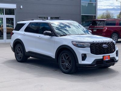 2026 Ford Explorer — rear three-quarter view