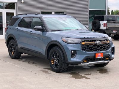 2026 Ford Explorer — rear three-quarter view