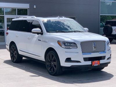 2023 Lincoln Navigator — rear three-quarter view