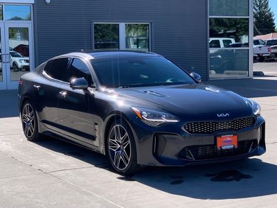 2023 Kia Stinger — rear three-quarter view