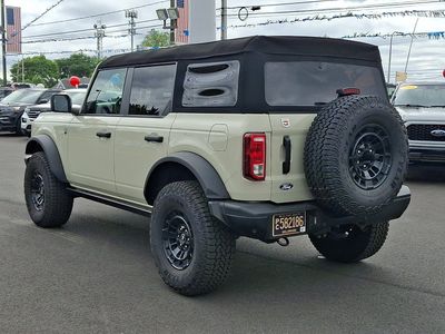 2026 Ford Bronco — rear three-quarter view