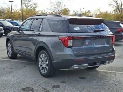 2026 Ford Explorer — rear three-quarter view