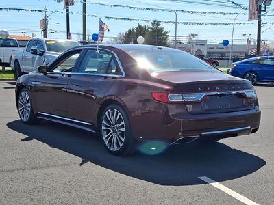 2017 Lincoln Continental — interior view