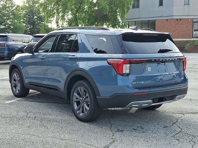 2026 Ford Explorer — rear three-quarter view