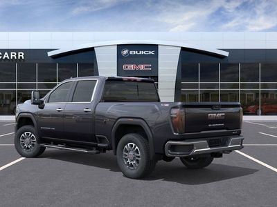 2026 GMC Sierra 2500 HD — rear three-quarter view