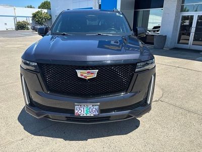 2023 Cadillac Escalade ESV — rear three-quarter view