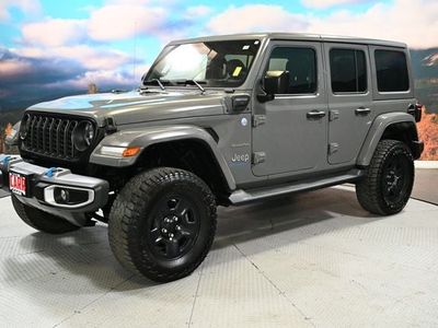 2023 Jeep Wrangler — rear three-quarter view