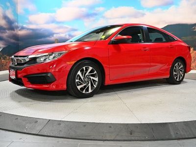 2016 Honda Civic — rear three-quarter view